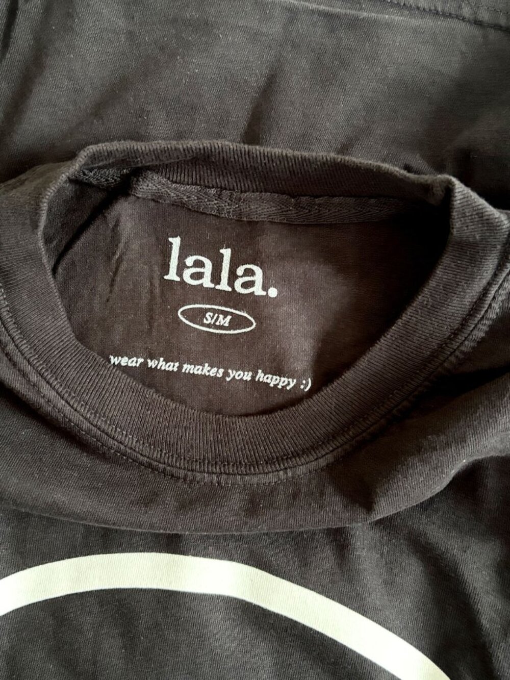 Dressed in Lala The World Needs Your Magic Groovy Oversized Long Sleeve Tee S/M - Picture 3 of 5
